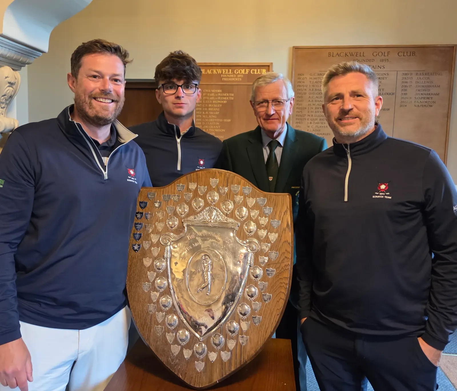 Jubilee Shield Winners - Moseley GC & Droitwich GC (not shown)